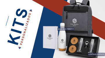 Kits para brindes personalizados para empresas
